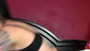 Amazing Goth Lesbians Finger And Cum!