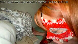 Horny housewife caught fingering and deepthroating, willing for anal blowjob and dirty talk.