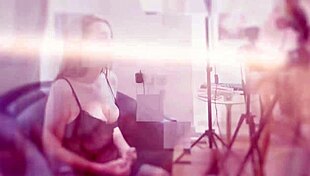 British student with long hair giving jerk off instructions