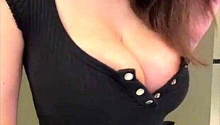 stepmom seduces with her milky tits and nipples