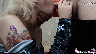 babe with perfect boobs blowjob big dick and cum on tits