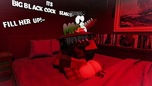 Stretching Out Femboy's Ass With Monster Cock During Rough Sex