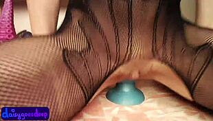 Watch this big blue anal gaping