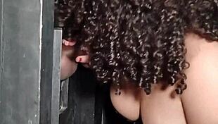 Wife's Sister Enters Glory Hole For Big Cock In Homemade Setting