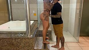 Latina vixen dances funk on dick in hotel room