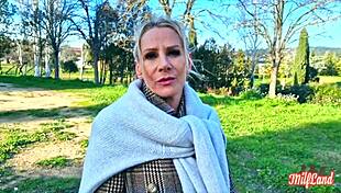 Victoria, sexy French cougar, indulges in wild fantasies