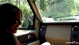 i pick up curvy big tits milf rachel solari for interview and rough fuck