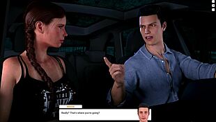 Redhead with shaved pussy rides cock for Christmas creampie ending