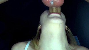 Sloppiest Deepthroat Leads To Throatpie