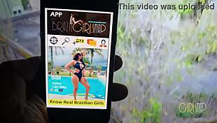 Horny Tourist Meets Bibi Tsunami In Para Brazil