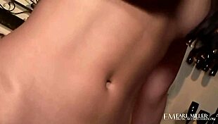 Georgia and Faye subtly licking pussies and sucking tits by the fireplace