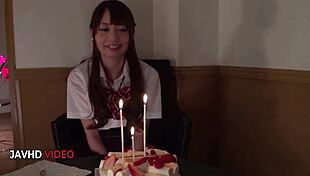 นักเรียนเอเชียแหวกแนวโดนเย็ดแรงในห้องเรียน