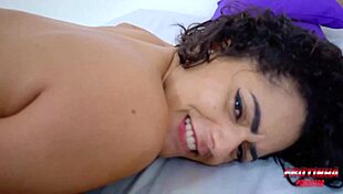 the beautiful latina elahotwife arrived to have sex without a condom with the naughty pervert eager to fuck