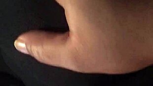 Ts gets sloppy blowjob from black dude, she says