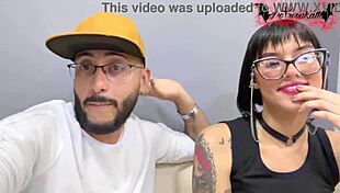 Sloppy Blowjob and Ball Licking on First Day!