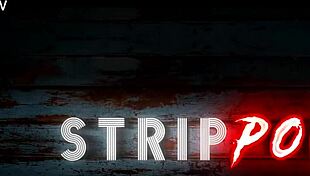 Hot Brunette Performs Sexy Striptease And Lapdance With Spanking