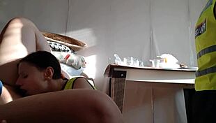 i'm in hot lesbian threesome