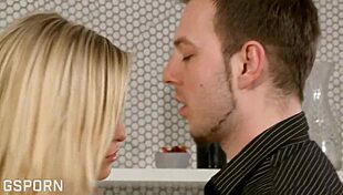 Busty Natural Tits Blonde Milf Fucked Hard To Fill Her Wet Pussy With Hot Creampie