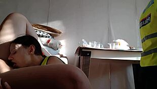 i'm in hot lesbian threesome