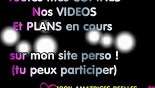 Watch these two hot maids and their boss in the kitchen getting naughty