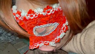 Horny housewife caught fingering and deepthroating, willing for anal blowjob and dirty talk.