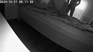 wife catches husband cheating with housekeeper on hidden cam 😱