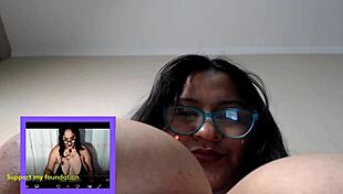 Huge tits on webcam