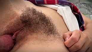 Risky Passion Dripping in Stepdad Fuck