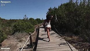Linda del sol - formentera sex party with ass shaking and gaping pussy