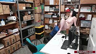 Teen Shoplifter With Big Tits Gets Fucked By Lp Officer In The Shop