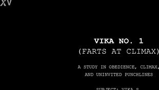 Vika Farts At Climax In Tight Pussy Solo