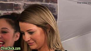 Cfnm seasoned british domina humiliates with glasses and femdom fetish