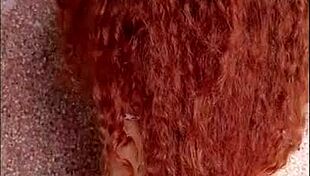 intimate doggystyle session with curvy brazilian redhead