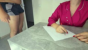 Sperm Donation Nurse Jerks Off Patient with Subtitles