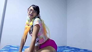 Cosplay ends with ass destroyed after sexy dance, hard anal sex.