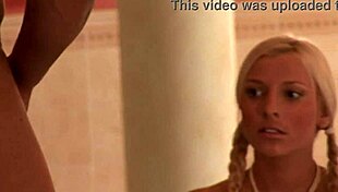 Blonde whore gets cock in the ass with cum covered big cock pussy ass to mouth