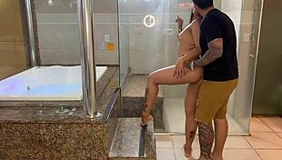 Latina vixen dances funk on dick in hotel room