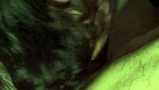 Intense cock sucking cumshot