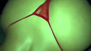 Wife enjoys black cock in glory hole