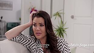 Milf helps teen 18+ decide: try a dick or try my pussy, which do you like?