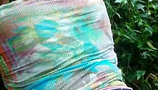 Latina wife fucks in the woods