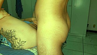 Oops, wrong hole! Slippery cock slides into ass 😏