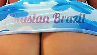 asian hottie twerking her ass on big cock to brazilian funk - lina nakamura and john coffee