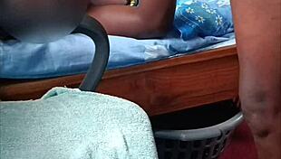 Huge Cumshot from African Amateur Couples on Sheer