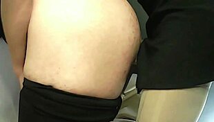 strap on pegging brunette breaks her boyfriends ass with strapon