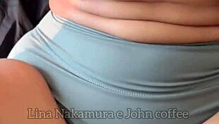 young asian girl wanted to enjoy and seduced her personal trainer who removed the condom secretly and almost came inside