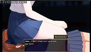 Femuzero Red Haired Girl Facesitting