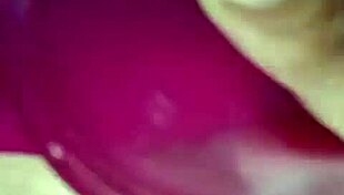 Juices of pleasure flow in lesbian squirting session