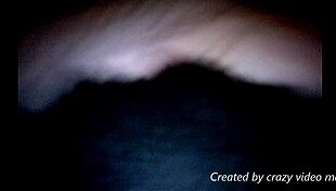 Amateur Mouth Close-Up in Ebony Allure Wet Scene