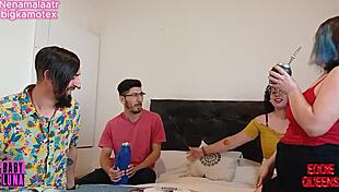 swinger quartet with 2 cousins sharing boyfriends feat. nenamalaatr and babyluna939 😈